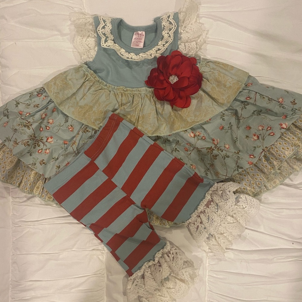 Giggle Moon 12M matching set